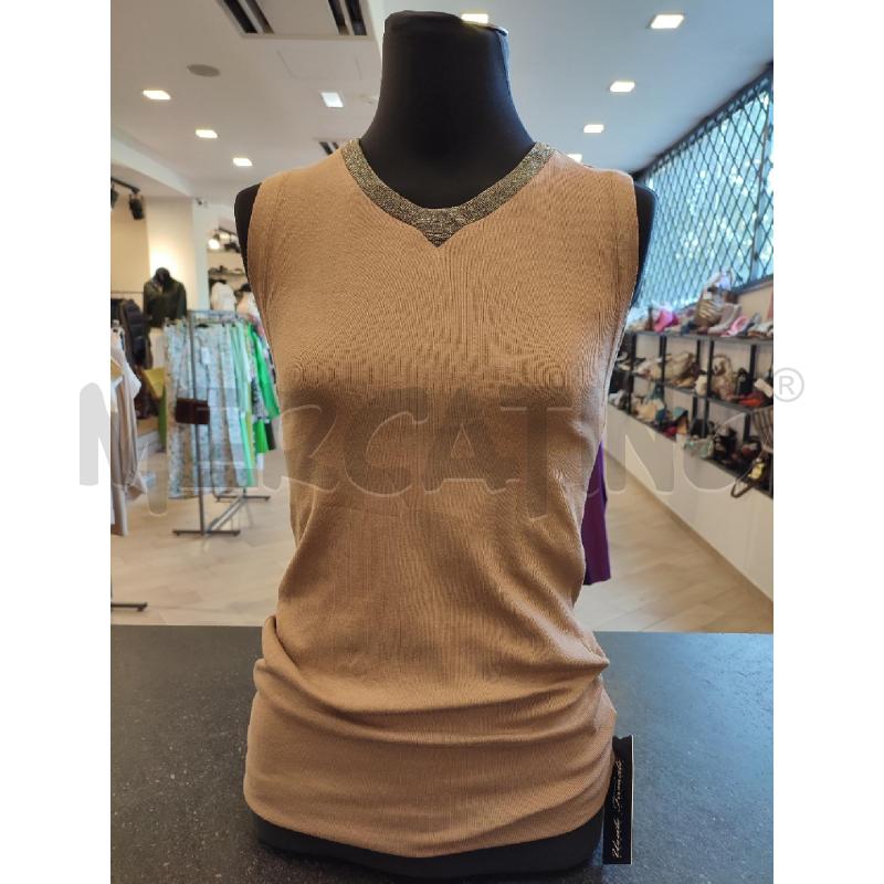 MAGLIA DONNA MARRONE STRASSINI BRUNELLO CUCINELLI | Mercatino dell'Usato Roma montemario 1