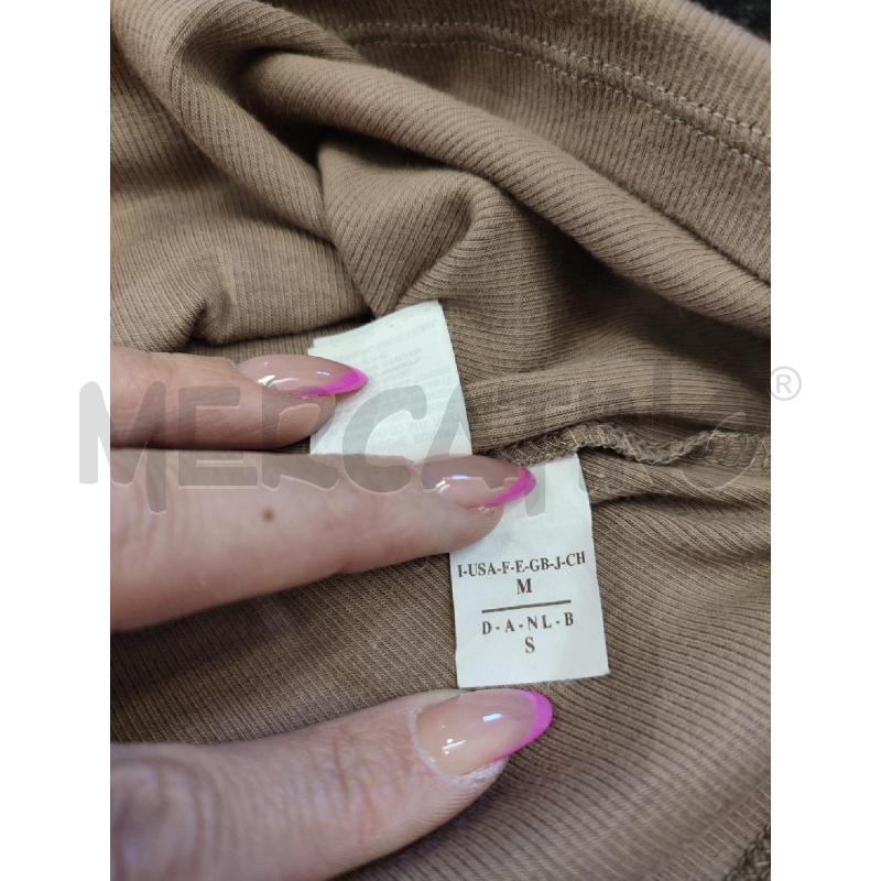 MAGLIA DONNA MARRONE STRASSINI BRUNELLO CUCINELLI | Mercatino dell'Usato Roma montemario 3