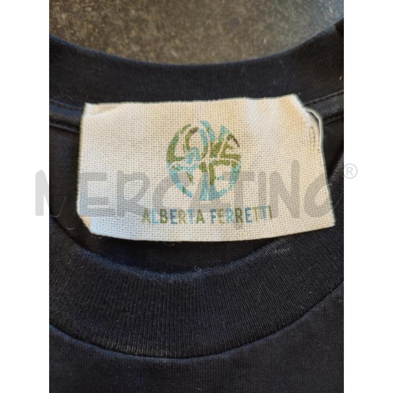 MAGLIA DONNA NERA ALBERTA FERRETTI LOVE | Mercatino dell'Usato Roma montemario 2