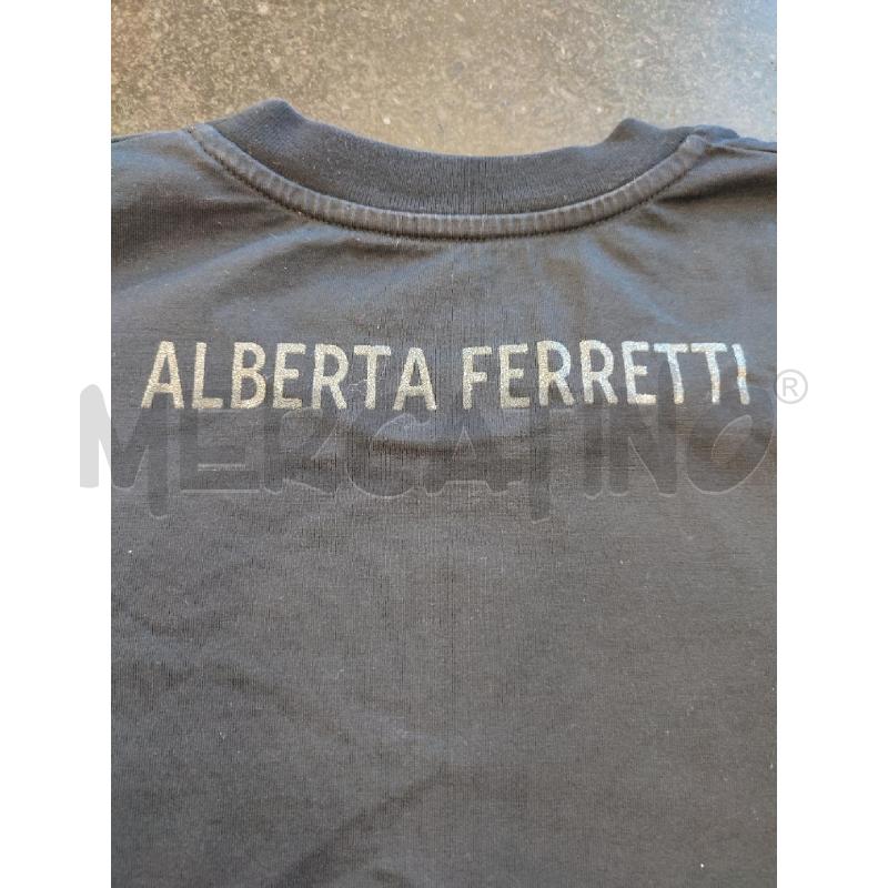 MAGLIA DONNA NERA ALBERTA FERRETTI LOVE | Mercatino dell'Usato Roma montemario 3