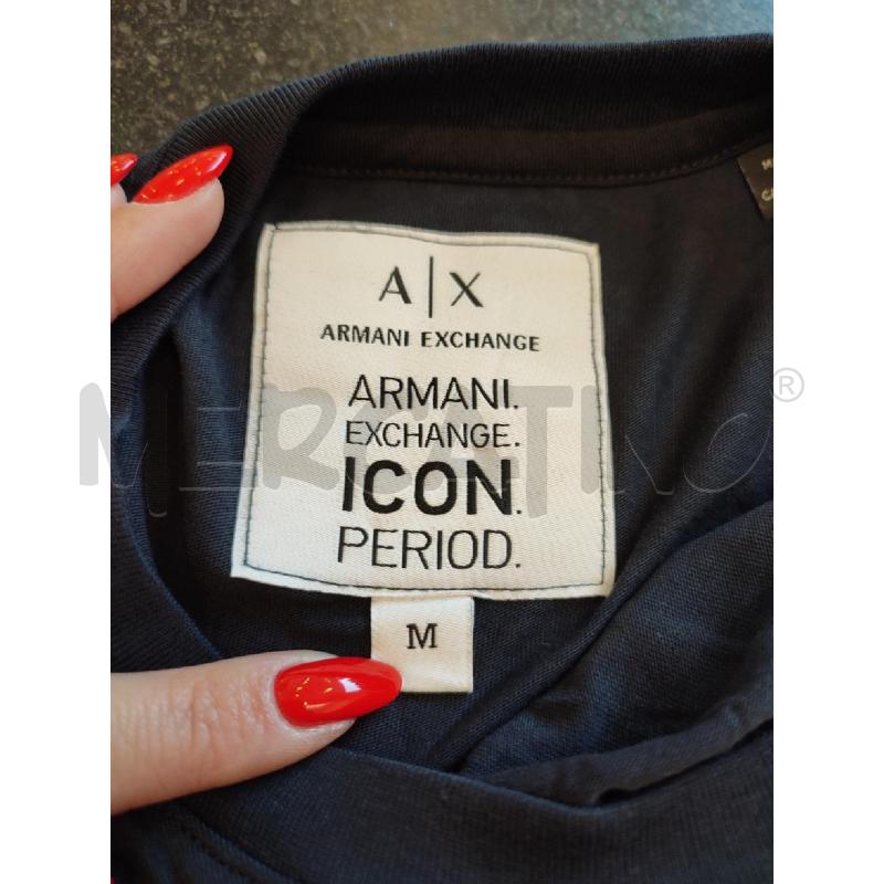 MAGLIA DONNA NERA ARMANI EXCHANGE | Mercatino dell'Usato Roma montemario 3