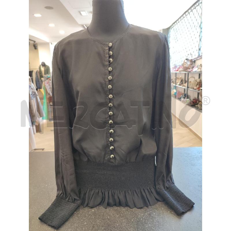 MAGLIA DONNA NERA BRIONI BOTTONI | Mercatino dell'Usato Roma montemario 1