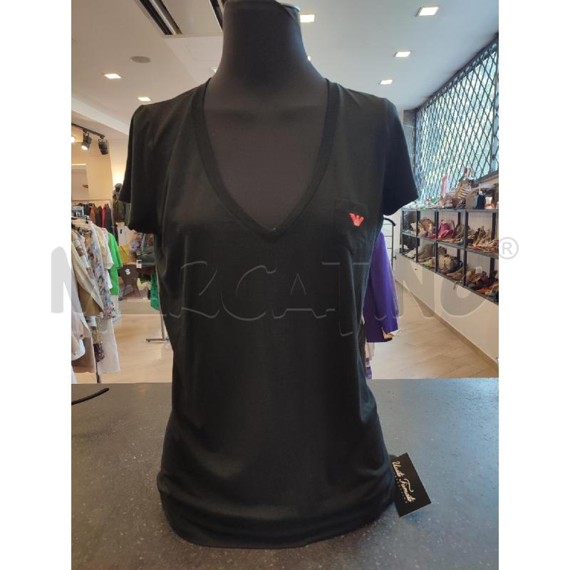 MAGLIA DONNA NERA EMPORIO ARMANI | Mercatino dell'Usato Roma montemario 1