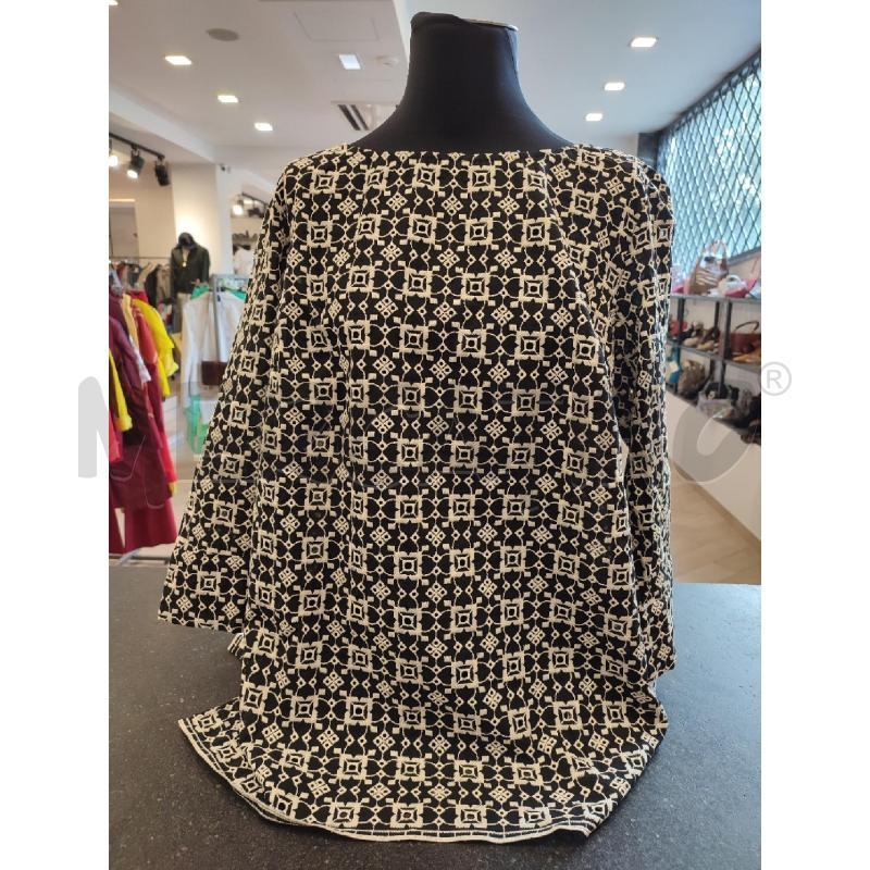 MAGLIA DONNA NERA MARINA RINALDI SANGALLO | Mercatino dell'Usato Roma montemario 1