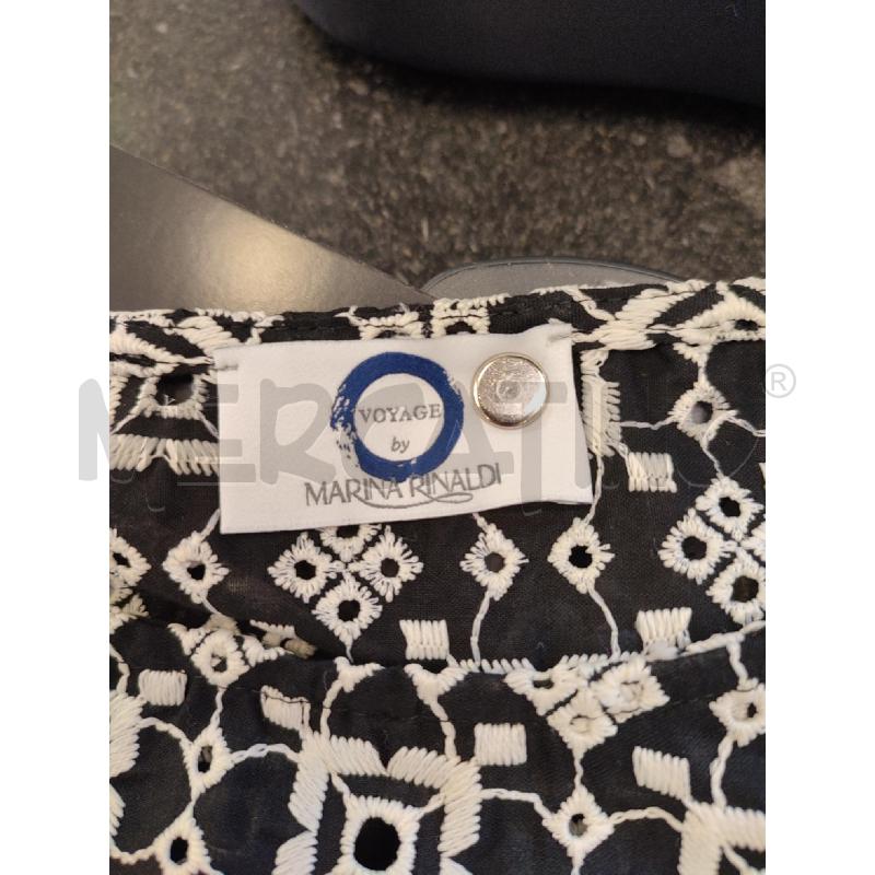 MAGLIA DONNA NERA MARINA RINALDI SANGALLO | Mercatino dell'Usato Roma montemario 2