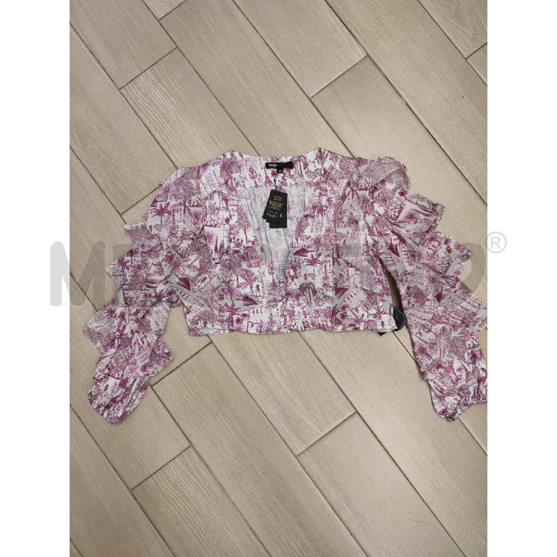 MAGLIA DONNA ROSA MAJE DISEGNI  | Mercatino dell'Usato Roma montemario 1
