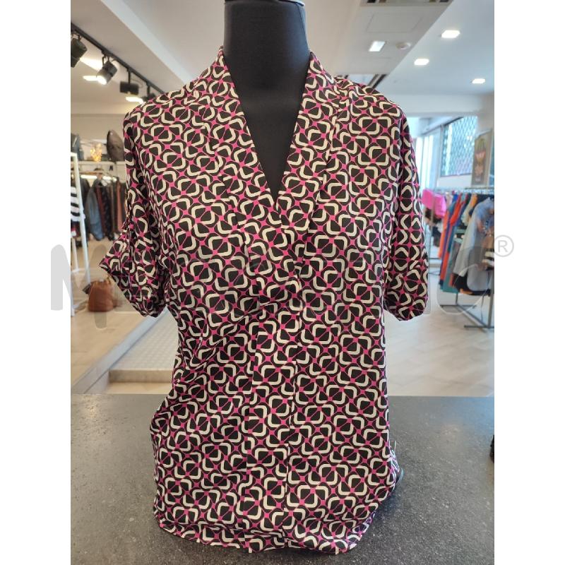 MAGLIA DONNA ROSA MICHAEL KORS DISEGNI BIANCHI | Mercatino dell'Usato Roma montemario 1