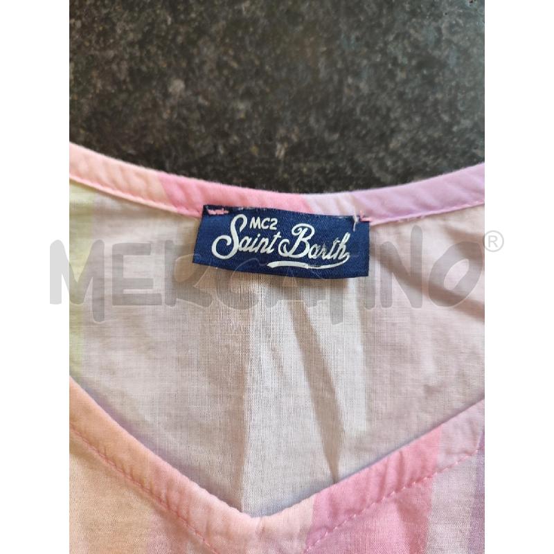 MAGLIA DONNA ROSA RIGHE SAINT BARTH | Mercatino dell'Usato Roma montemario 2
