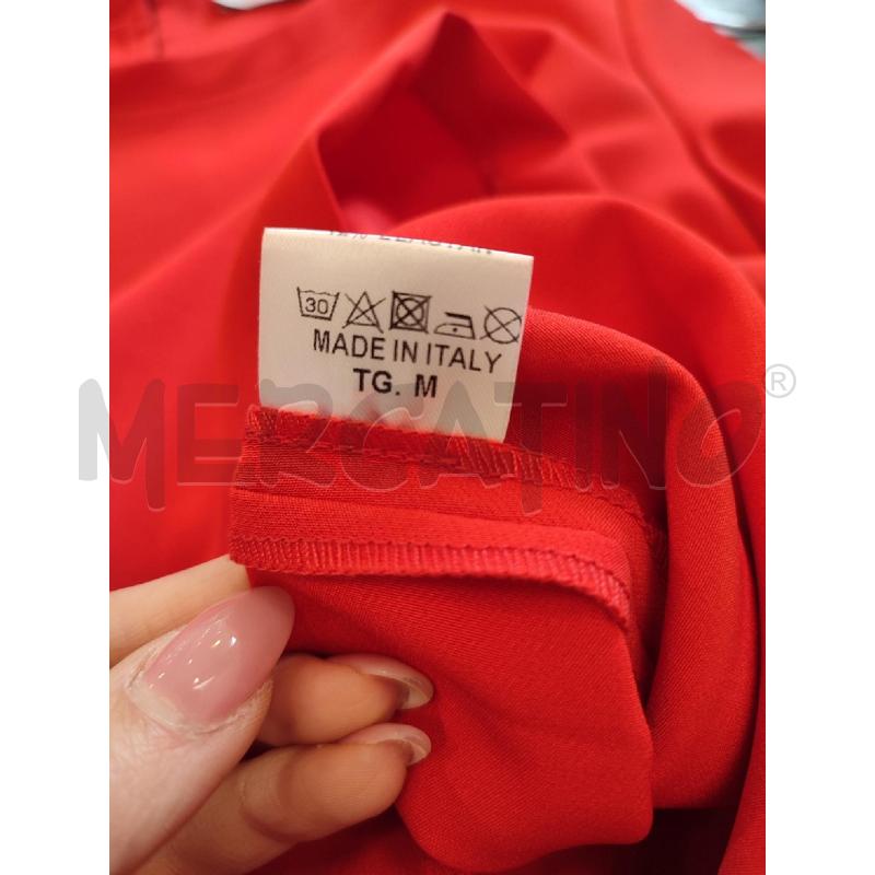MAGLIA DONNA ROSSA KATE | Mercatino dell'Usato Roma montemario 3