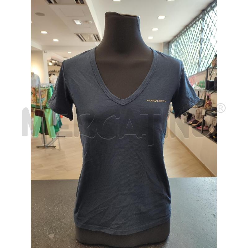 MAGLIA DONNA VARIA ARMANI JEANS SCOLLO V | Mercatino dell'Usato Roma montemario 1