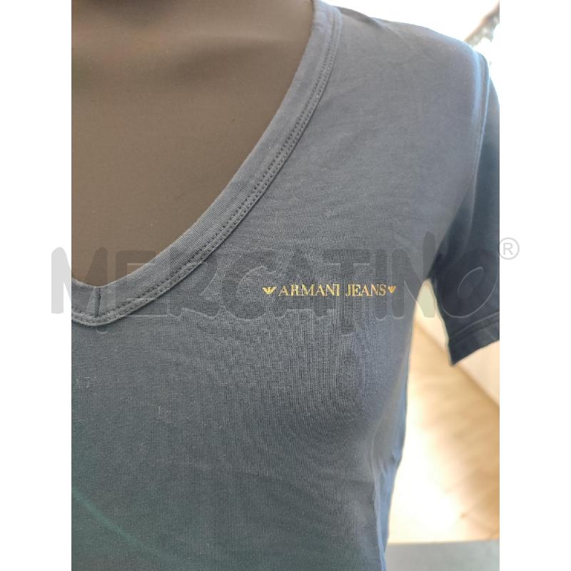 MAGLIA DONNA VARIA ARMANI JEANS SCOLLO V | Mercatino dell'Usato Roma montemario 2
