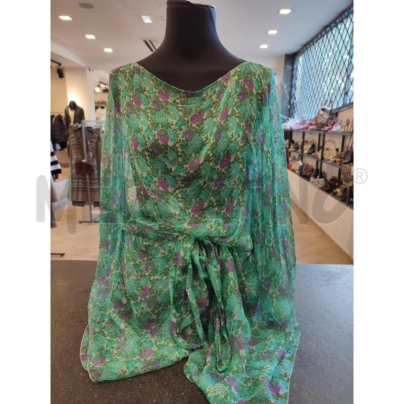 MAGLIA DONNA VERDE VIOLA ROBERTO CAVALLI | Mercatino dell'Usato Roma montemario 1