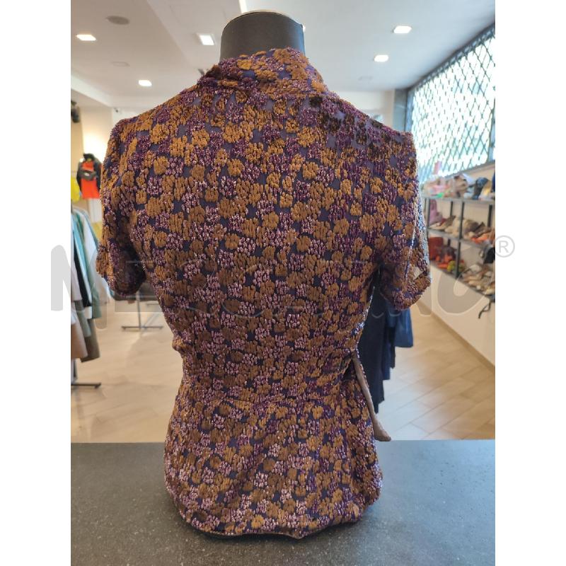 MAGLIA DONNA VIOLA FENDI INCROCIO AVANTI | Mercatino dell'Usato Roma montemario 3