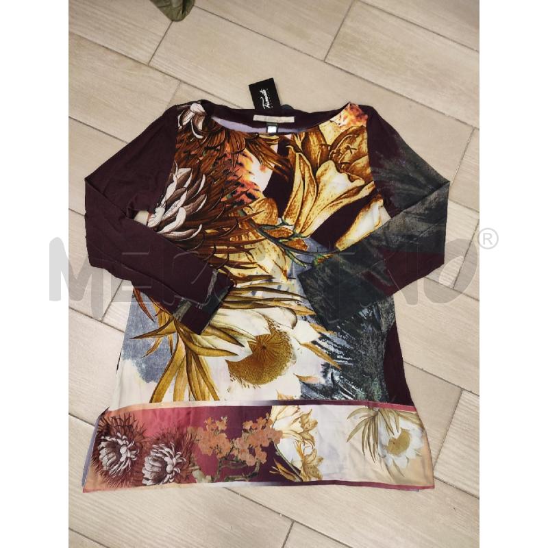MAGLIA DONNA VIOLA ROBERTO CAVALLI GIALLO | Mercatino dell'Usato Roma montemario 1