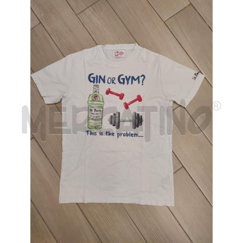 MAGLIA RAGAZZO BIANCA SAINT BARTH | Mercatino dell'Usato Roma montemario 1