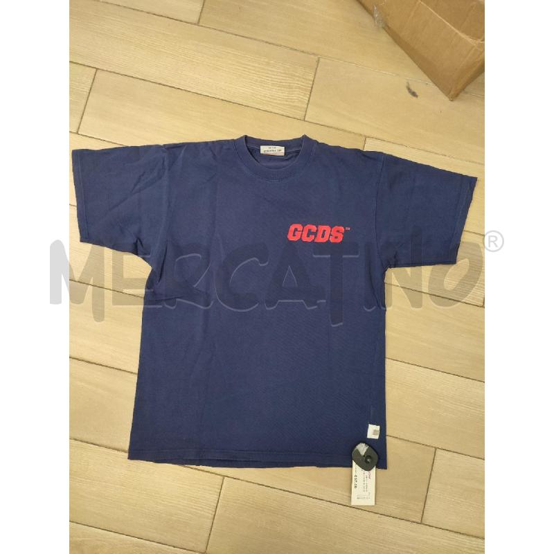 MAGLIA UOMO BLU GCDS ROSSA | Mercatino dell'Usato Roma montemario 1