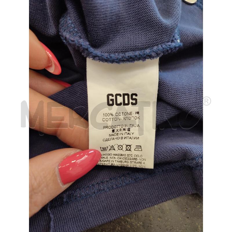 MAGLIA UOMO BLU GCDS ROSSA | Mercatino dell'Usato Roma montemario 4