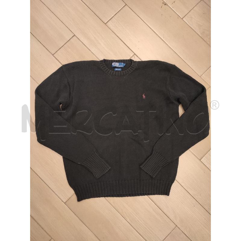 MAGLIA UOMO COTONE NERA RALPH LAUREN BORDEAUX  | Mercatino dell'Usato Roma montemario 1