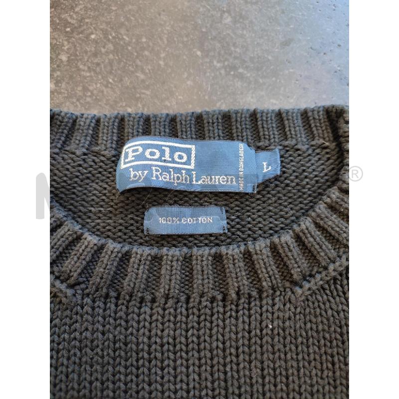 MAGLIA UOMO COTONE NERA RALPH LAUREN BORDEAUX  | Mercatino dell'Usato Roma montemario 2
