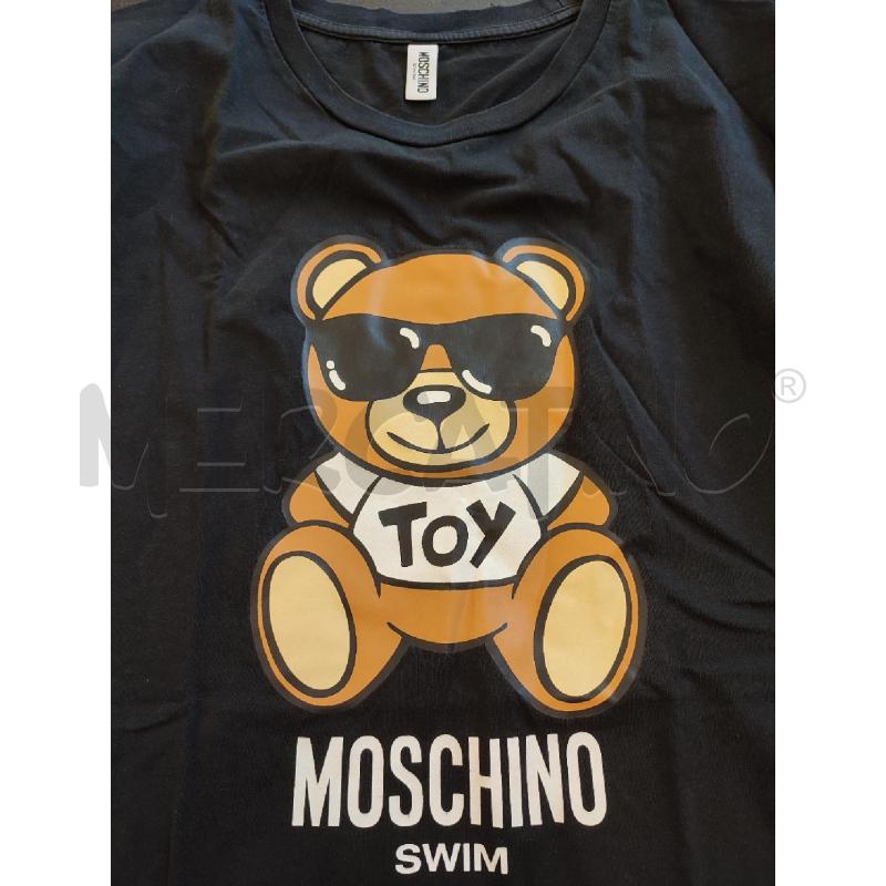 MAGLIA UOMO NERA MOSCHINO ORSETTO | Mercatino dell'Usato Roma montemario 2