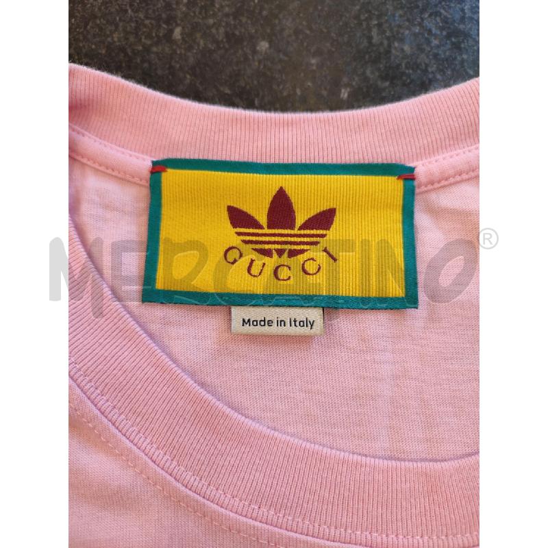 MAGLIA UOMO ROSA GUCCI ADIDAS | Mercatino dell'Usato Roma montemario 2