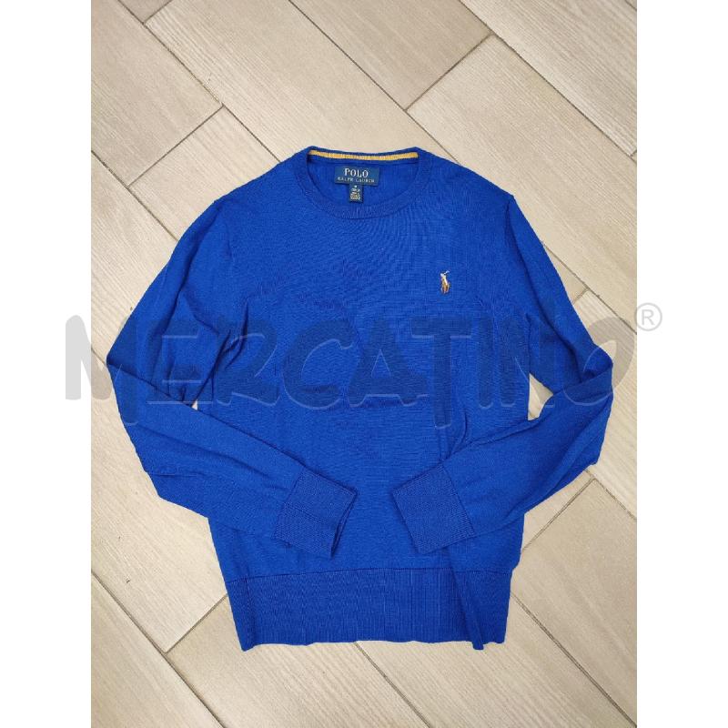 MAGLIONCINO B BLU RALPH LAUREN  | Mercatino dell'Usato Roma montemario 1