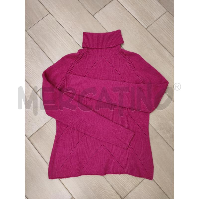 MAGLIONE DONNA FUCSIA CASHMERE MICHAEL KORS | Mercatino dell'Usato Roma montemario 1