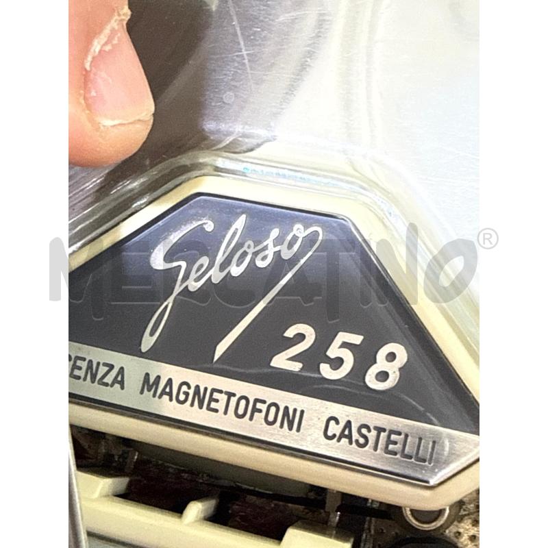 MAGNETOFONO GELOSO 258 + MICROFONI | Mercatino dell'Usato Roma montemario 2
