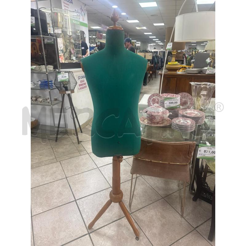 MANICHINO SARTORIALE VERDE | Mercatino dell'Usato Roma montemario 1