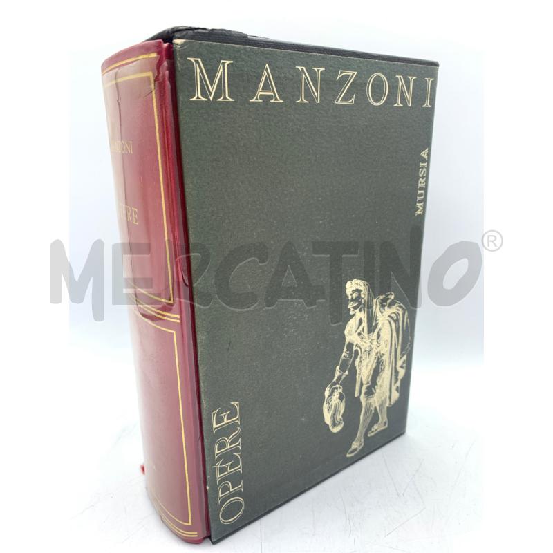 MANZONI OPERE | Mercatino dell'Usato Roma montemario 1
