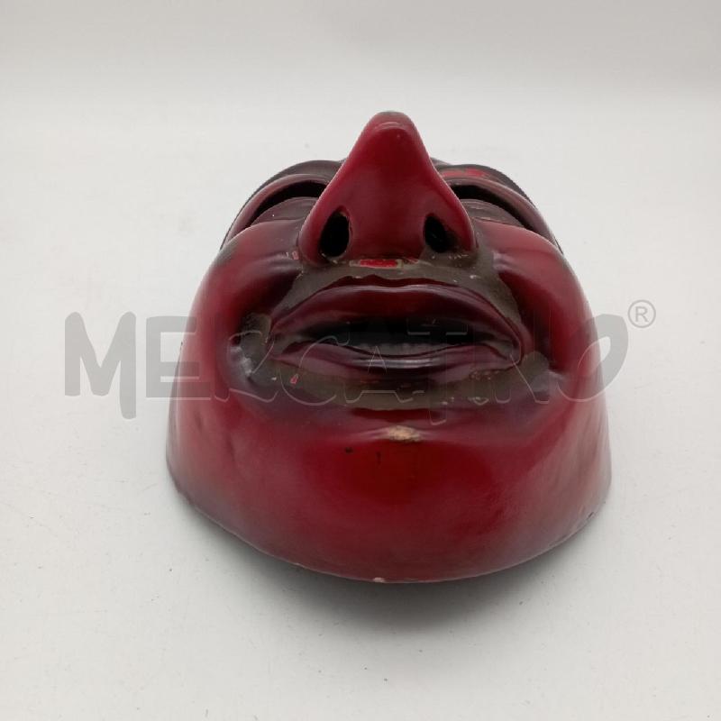 MASCHERA LEGNO ORIENTALE  | Mercatino dell'Usato Roma montemario 2