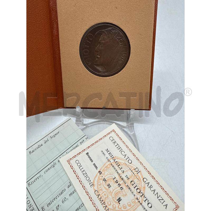MEDAGLIA DI GIOTTO 1996 | Mercatino dell'Usato Roma montemario 1