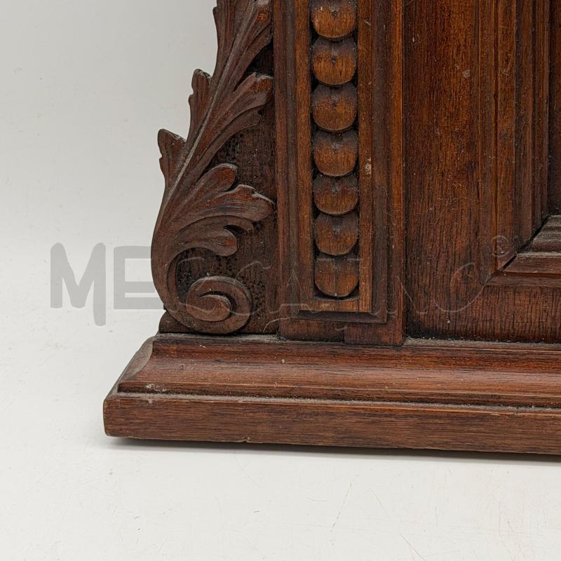 MENSOLA LEGNO A FINESTRA DECORO FOGLIE  | Mercatino dell'Usato Roma montemario 4