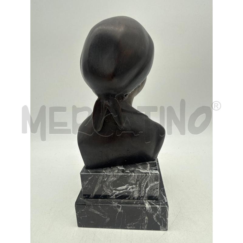 MEZZO BUSTO BRONZO DE MARTINO FANCIULLA | Mercatino dell'Usato Roma montemario 2