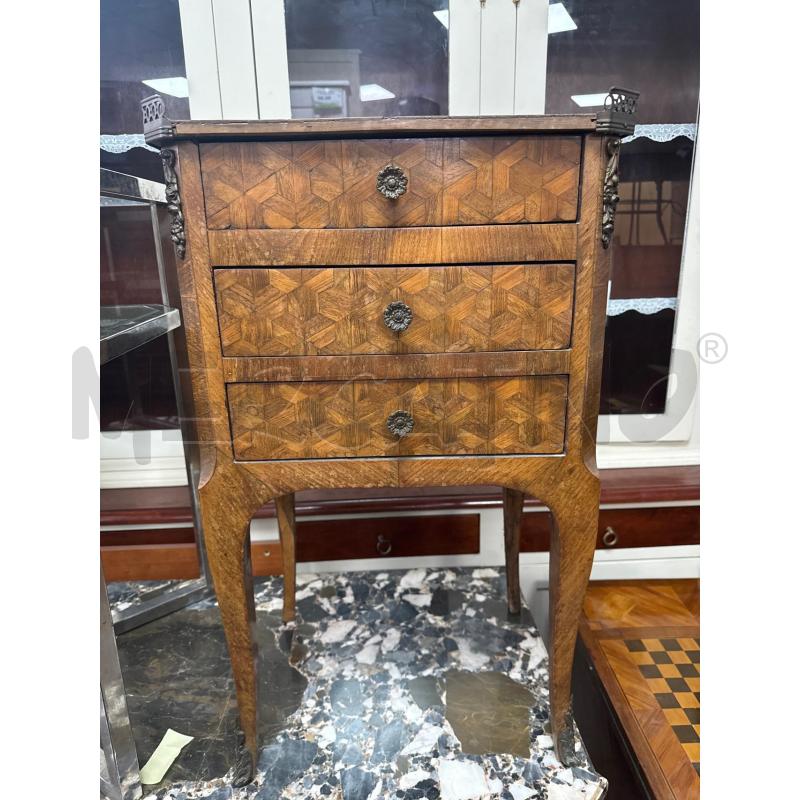 MOBILETTO PORTALAVORO INTARSI | Mercatino dell'Usato Roma montemario 1