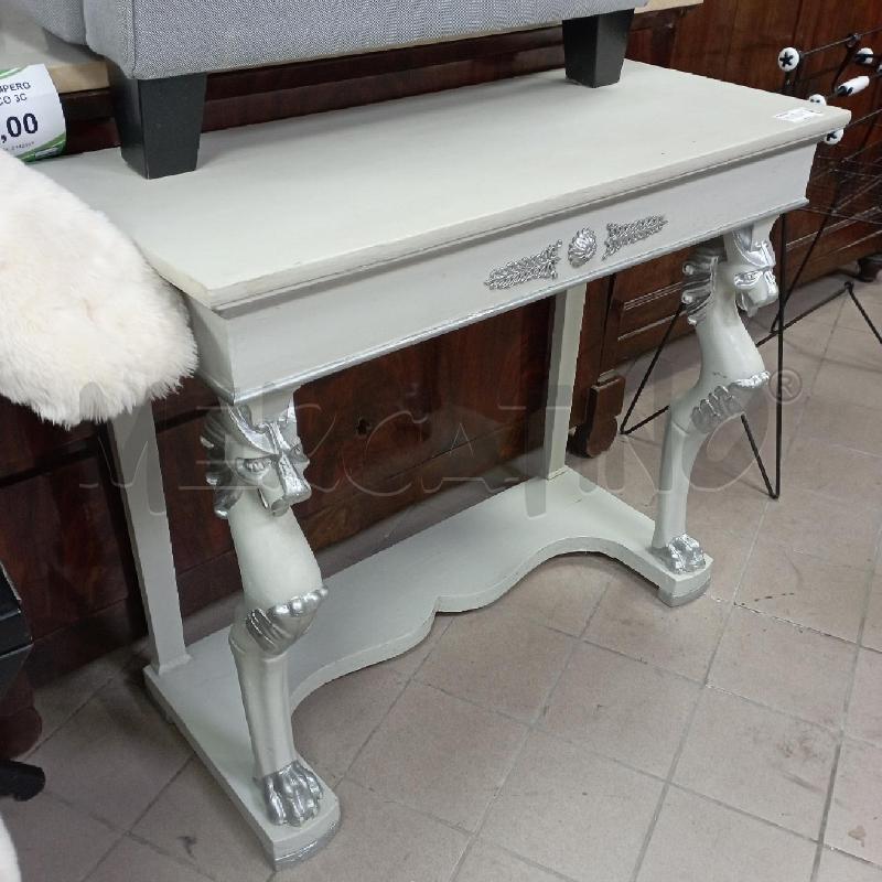 MOBILE CONSOLLE COLONNE LEONI ARGENTATI | Mercatino dell'Usato Roma montemario 1