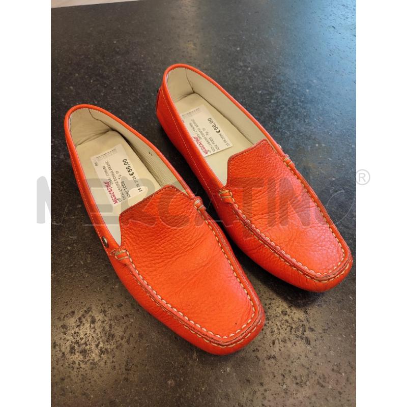MOCASSINI DONNA ARANCIONI TODS  | Mercatino dell'Usato Roma montemario 1