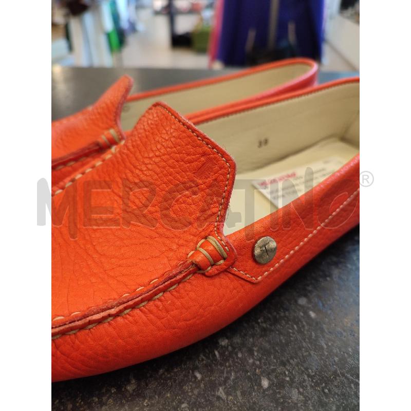 MOCASSINI DONNA ARANCIONI TODS  | Mercatino dell'Usato Roma montemario 3