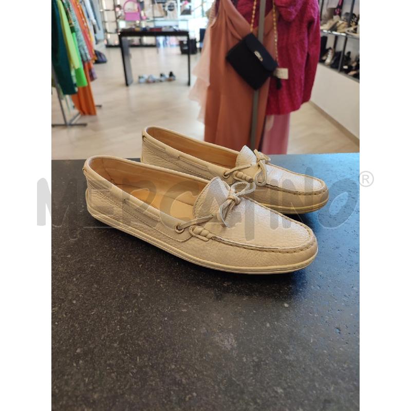 MOCASSINI DONNA BEIGE TOD'S | Mercatino dell'Usato Roma montemario 2