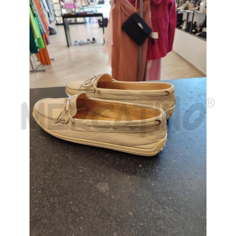 MOCASSINI DONNA BEIGE TOD'S | Mercatino dell'Usato Roma montemario 4