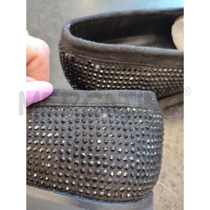 MOCASSINI DONNA NERI STRASS TOSCA BLU | Mercatino dell'Usato Roma montemario 4