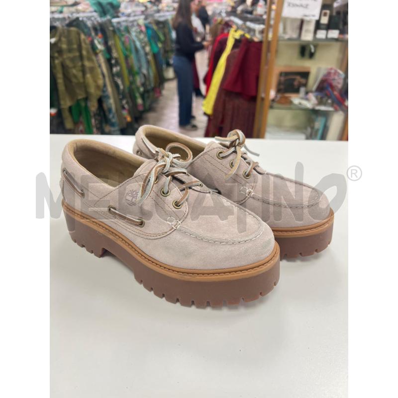 MOCASSINI DONNA ROSA CHIARO TIMBERLAND STONE STREET | Mercatino dell'Usato Roma montemario 1