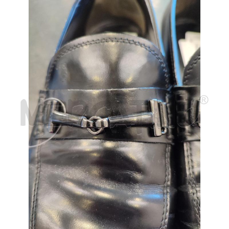 MOCASSINI PELLE UOMO NERI FIBBIA TOD'S | Mercatino dell'Usato Roma montemario 4
