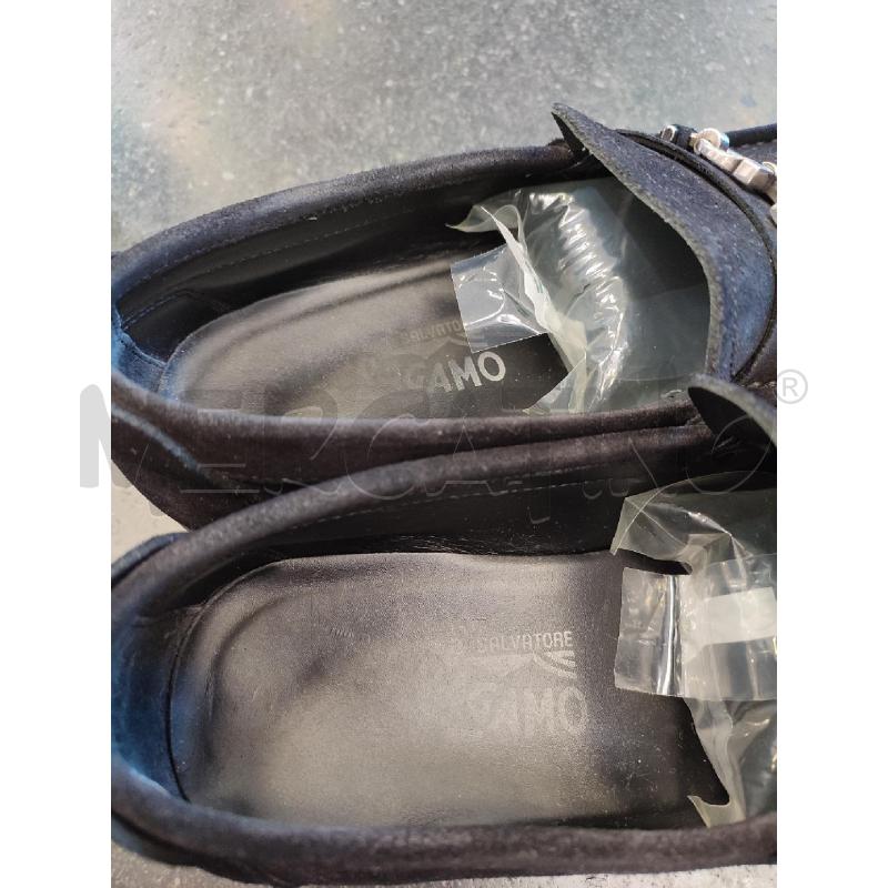 MOCASSINI UOMO NERI FERRAGAMO SCAMOSCIATI | Mercatino dell'Usato Roma montemario 4