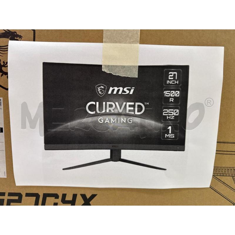 MONITOR GAMING CURVO G27C4X | Mercatino dell'Usato Roma montemario 2