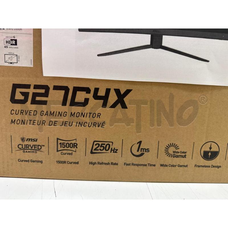 MONITOR GAMING CURVO G27C4X | Mercatino dell'Usato Roma montemario 3