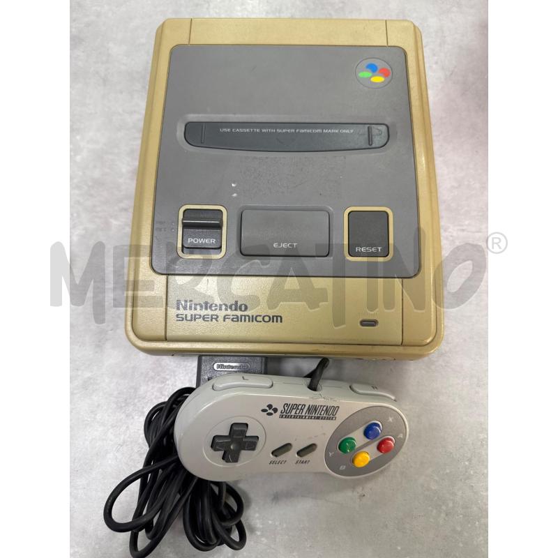 NINTENDO SUPER FAMICOM CON PAD | Mercatino dell'Usato Roma montemario 1