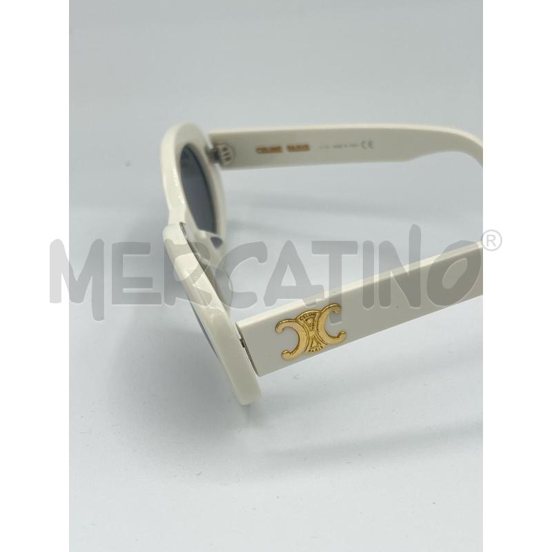 OCCHIALI DONNA BIANCHI TRIOMPHE CELINE 52-22 | Mercatino dell'Usato Roma montemario 2