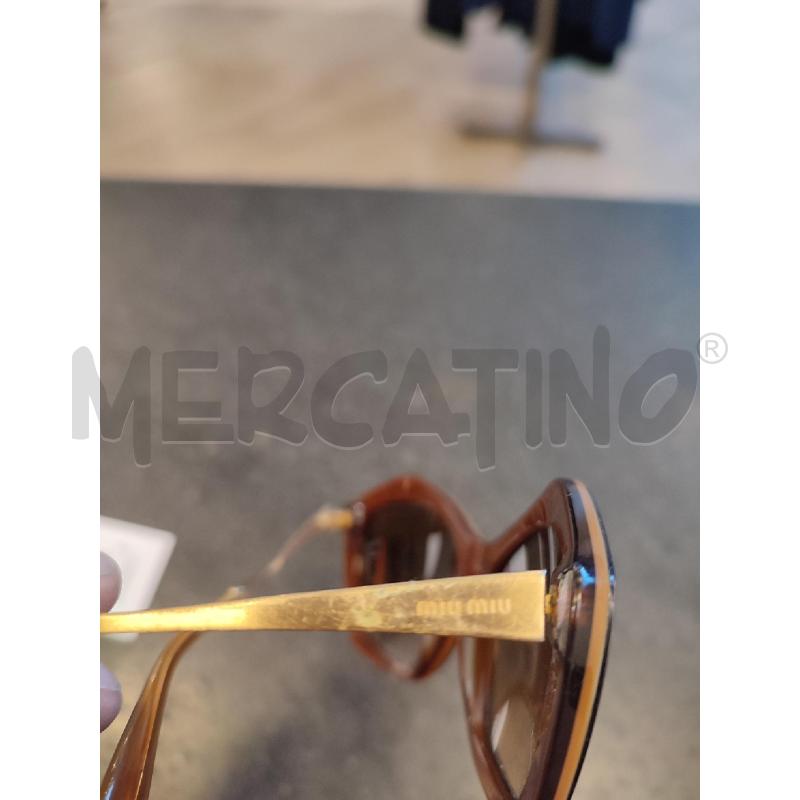 OCCHIALI DONNA DORATI MIUMIU SMU020 | Mercatino dell'Usato Roma montemario 2