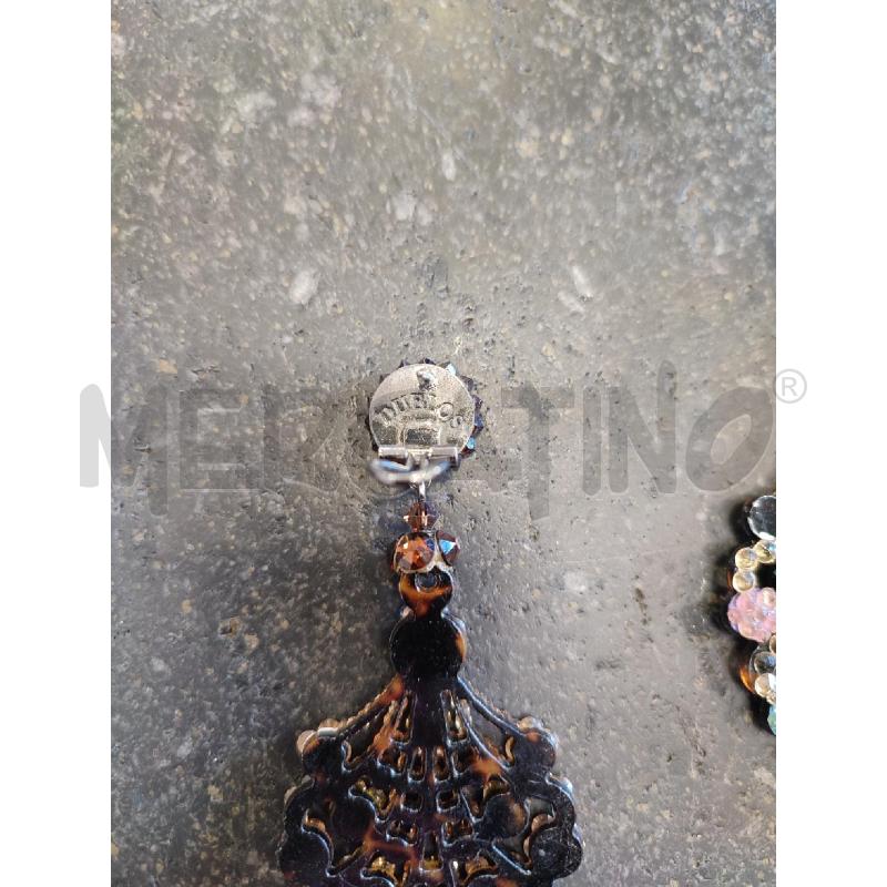 ORECCHINI DUBLOS DA RIV STRASS CHANDELIER | Mercatino dell'Usato Roma montemario 3
